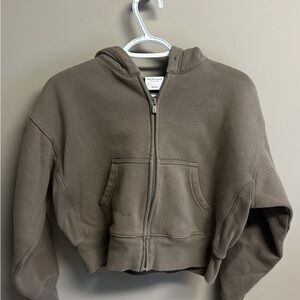 Aritzia Taupe Hoodie